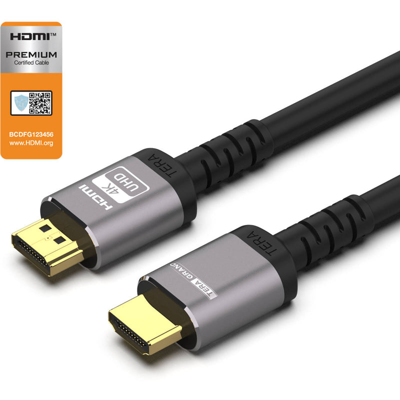 Tera Grand Premium High-Speed HDMI Cable with Ethernet (4')