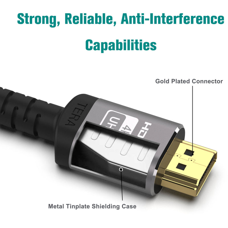 Tera Grand Premium High-Speed HDMI Cable with Ethernet (4')