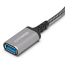 Tera Grand USB 3.2 Gen 1 USB-C to USB-A Female Adapter (6")