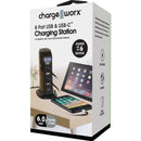 ChargeWorx 6-Port USB Type-A & USB Type-C Desktop Charging Station