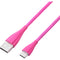 Volkano Fashion Series USB Type-A to USB Type-C Cable (5.9', Lumo Pink)