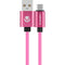 Volkano Fashion Series USB Type-A to USB Type-C Cable (5.9', Pink)