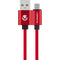 Volkano Fashion Series USB Type-A to USB Type-C Cable (5.9', Red)