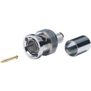 Kings Electronics 75-Ohm Crimp-Style BNC Connector for Belden 1855A and 1865A Cables (100-Pack)