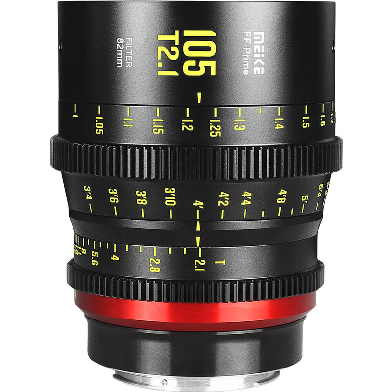 Meike FF-Prime Cine 105mm T2.1 Lens (PL-Mount, Feet/Meters)