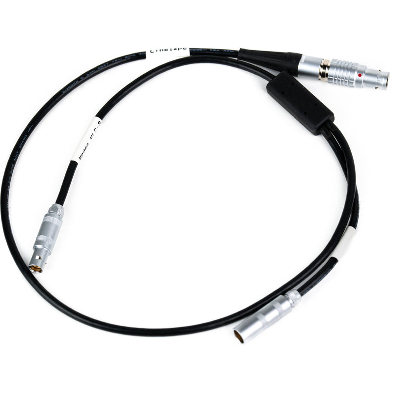 HEDEN 2-Pin to 2-Pin/6-Pin LEMO Link Cable for CineTape, VLC-3, YMER-3 (27.6")