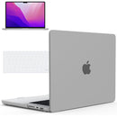 iBenzer Neon Party Hard-Shell Case for 16" MacBook Pro (M1, Clear)