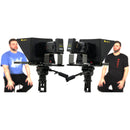 ikan P2P Interview System with Two 19" High-Bright Teleprompters & Hard Cases