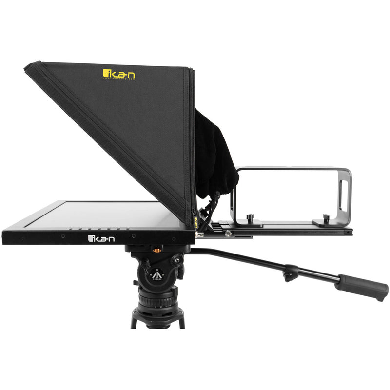 ikan P2P Interview System with 2 x 19" 3G-SDI High-Bright Teleprompters