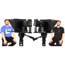 ikan P2P Interview System with 2 x 19" 3G-SDI High-Bright Teleprompters