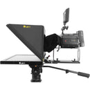 ikan P2P Interview System with 2 x 19" 3G-SDI High-Bright Teleprompters