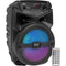Pyle Pro PPHP634B 6.5" 240W 2-Way Portable Bluetooth PA Speaker with Flashing Party Lights