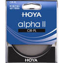 Hoya alpha II Circular Polarizer Filter (72mm)