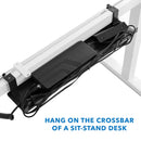 Mount-It! Under Desk Cable Tray (Black)