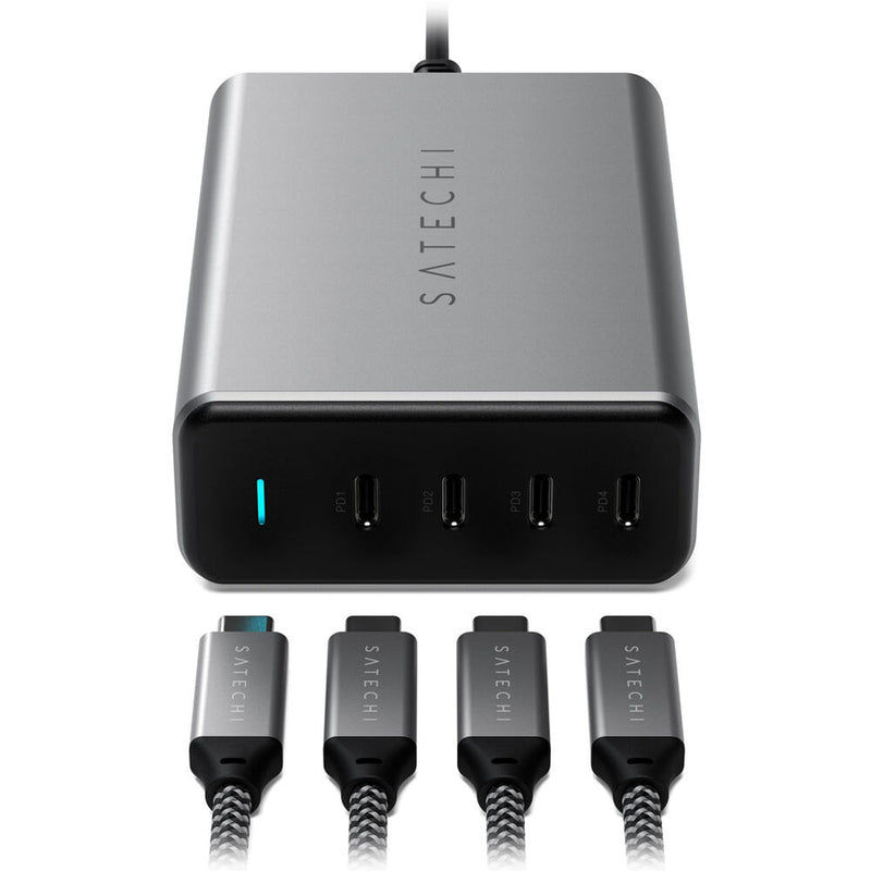 Satechi 165W USB Type-C 4-Port GaN PD Desktop Charger (Type A US)