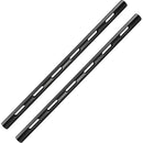 Kondor Blue PPSH 15mm Rods (Pair, Black, 12")