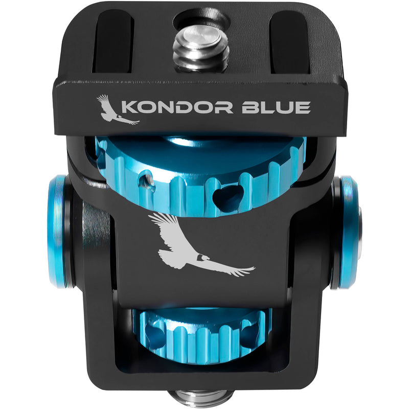 Kondor Blue Swivel and Tilt Monitor Mount with ARRI-Style Mount (Raven Black)