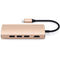 Satechi USB Type-C Multi-Port Adapter 4K with Ethernet V2 (Gold)