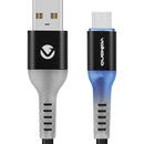 Volkano Smart Series Auto-Disconnect USB Type-C Cable (6', Black)