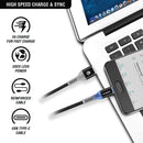 Volkano Smart Series Auto-Disconnect USB Type-C Cable (6', Black)