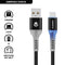 Volkano Smart Series Auto-Disconnect USB Type-C Cable (6', Black)