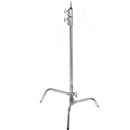 Impact C-Stand with Quick Release Sliding Leg (Chrome)