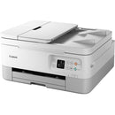 Canon PIXMA TR7020a Wireless Inkjet All-In-One Color Printer (White)