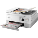 Canon PIXMA TR7020a Wireless Inkjet All-In-One Color Printer (White)