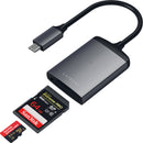 Satechi UHS-II SD/microSD USB Type-C Card Reader (Space Gray)