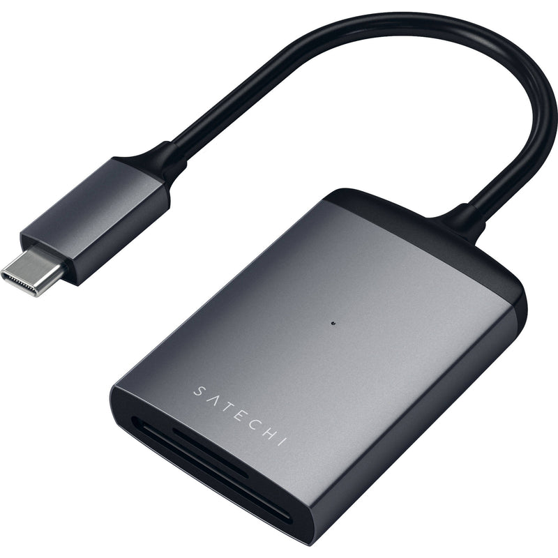 Satechi UHS-II SD/microSD USB Type-C Card Reader (Space Gray)