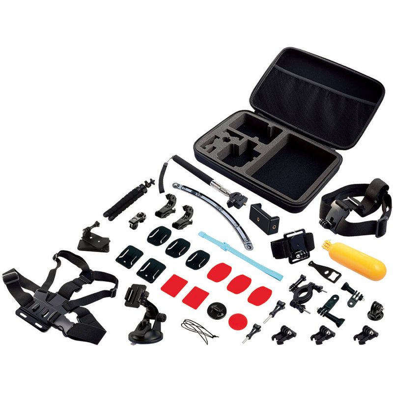 Kaiser Baas 50-Piece Smartphone and Action Camera Accessory Pack