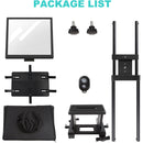 GVM Teleprompter for Tablets and Smartphones with Bluetooth Remote and App