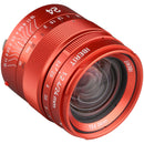 KIPON Iberit 24mm f/2.4 Lens for Leica M (Red)