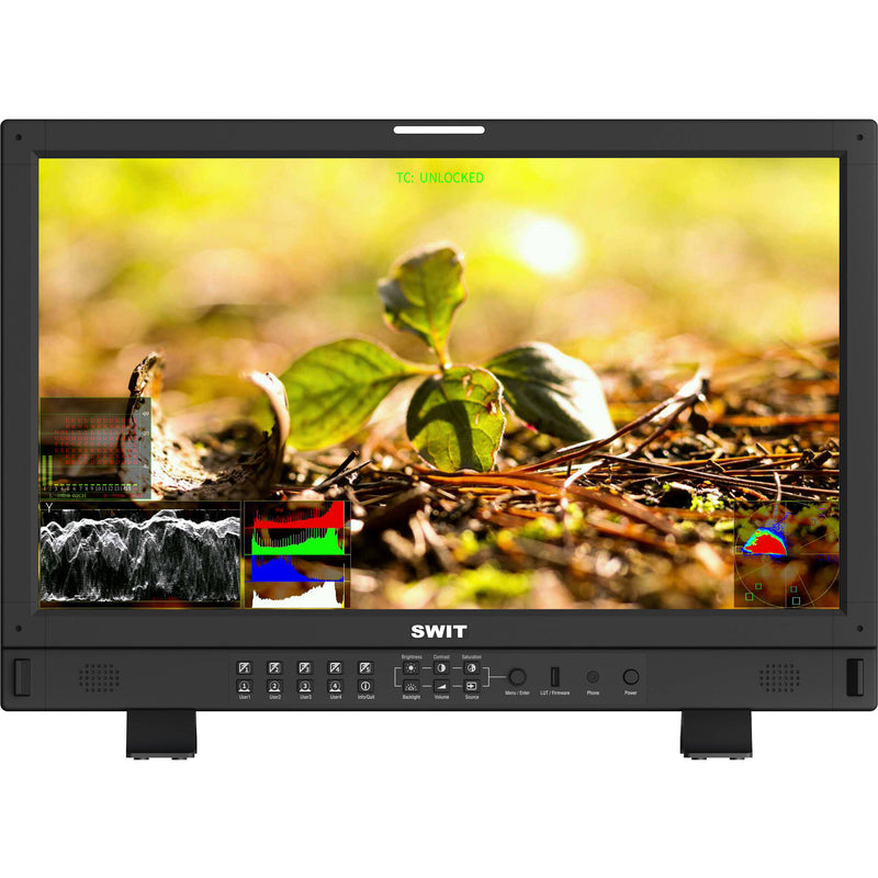 SWIT 23.8" UHD 4K/8K 12G-SDI HDR Studio LCD Monitor