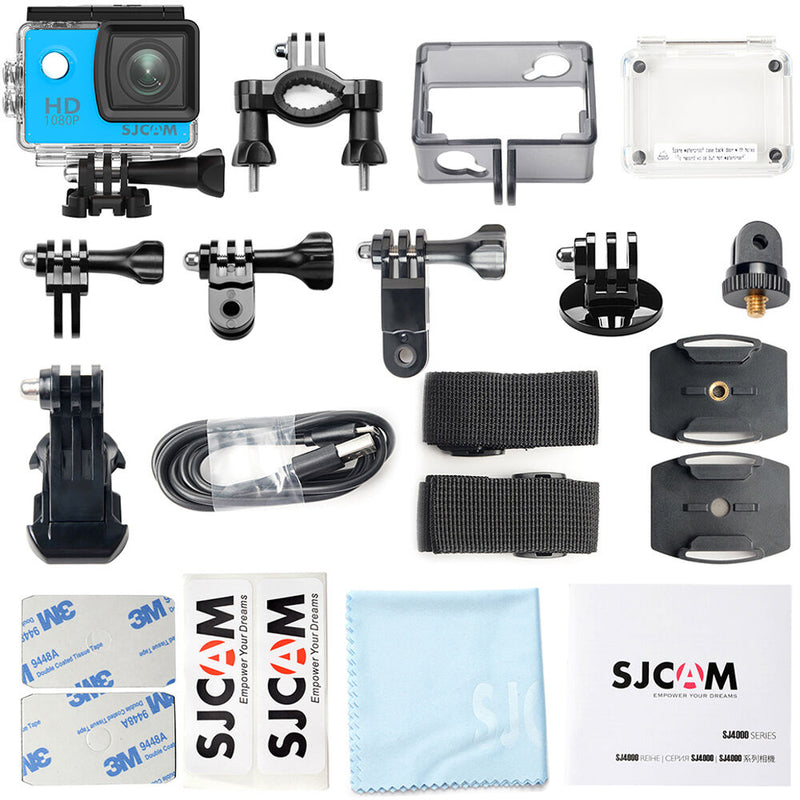 SJCAM SJ4000 Action Camera (Blue)