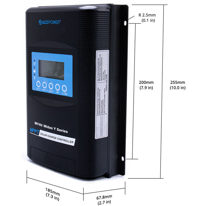 ACOPower 500W Monocrystalline Solar Panel RV Kit