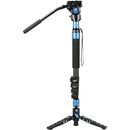 Sirui P-325FL 5-Section Carbon Fiber Monopod&nbsp;with VA-5 Compact Video Head