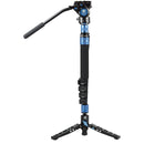 Sirui P-325FS 5-Section Carbon Fiber Monopod&nbsp;with VA-5 Compact Video Head