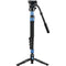 Sirui P-325FS 5-Section Carbon Fiber Monopod&nbsp;with VH-10 Video Head