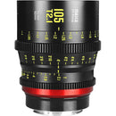 Meike FF-Prime Cine 105mm T2.1 Lens (E-Mount, Feet/Meters)