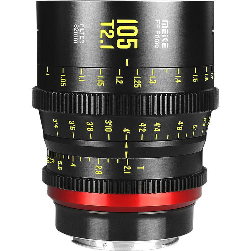 Meike FF-Prime Cine 105mm T2.1 Lens (E-Mount, Feet/Meters)