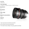 Meike 25mm T2.1 Super35 Prime Cine Lens (PL Mount)