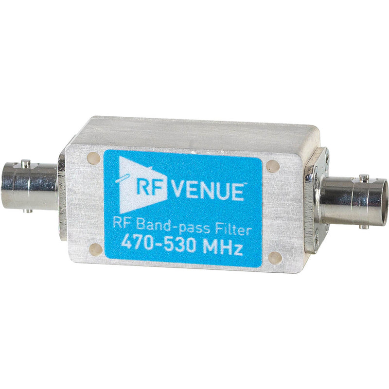 RF Venue RF Band-Pass Filter (470 to 530 MHz)