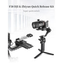 Falcam F38 Quick Release System for DJI RS 2/RSC 2 Gimbals