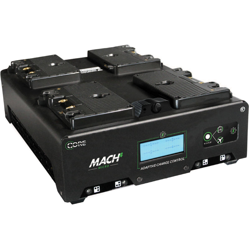 Core SWX Mach4 Micro Four-Position Battery Charger (Gold Mount)