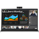 LG Libero 27MQ70QC-S 27" 1440p HDR Monitor with Detachable Webcam