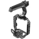 8Sinn Cage for Panasonic BS1H/BGH1 with Black Raven Top Handle