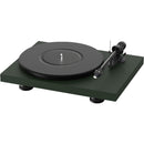 Pro-Ject Audio Systems Debut Carbon EVO Manual Three-Speed Turntable (Satin Green)