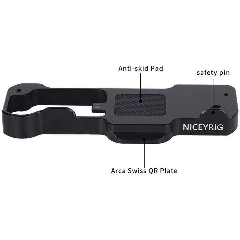 Niceyrig Base Plate with Arca-Type Dovetail for Sony ZV-1 Camera