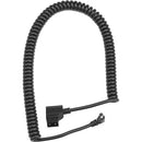 Fiilex Curled D-Tap to Barrel Cable (2')